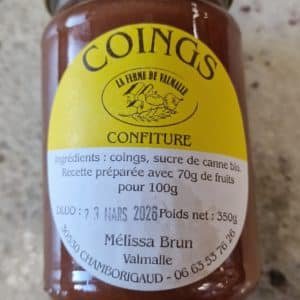 CONFITURE DE COINGS