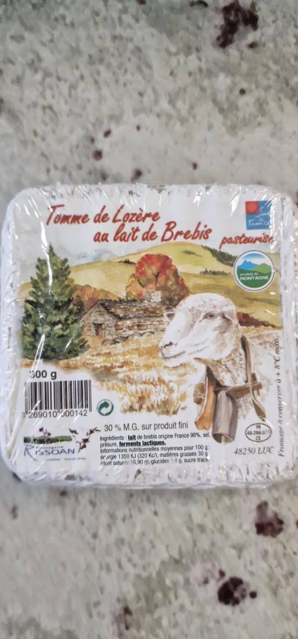 TOMME DE BREBIS RISSOAN