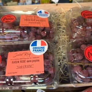 raisin goût fraise