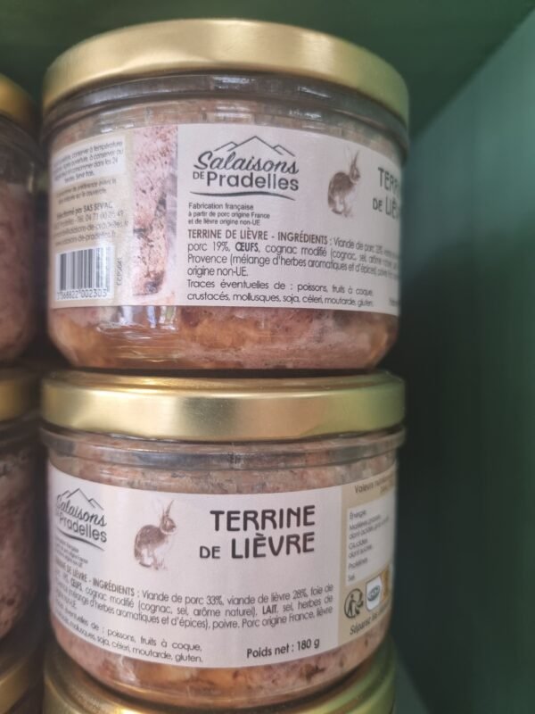 TERRINE DE LIEVRE