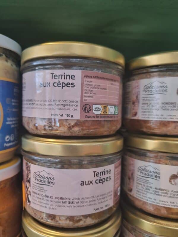 TERRINE AUX CEPES